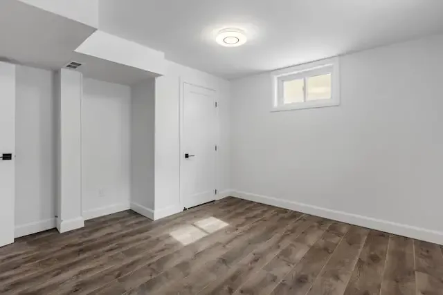 Empty space in basement