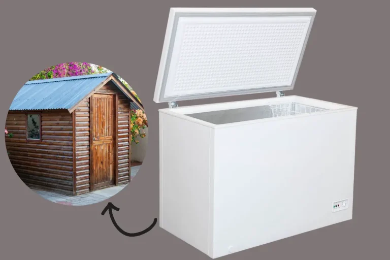 Can You Put a Freezer Outside In A Shed? (Things To Consider!)